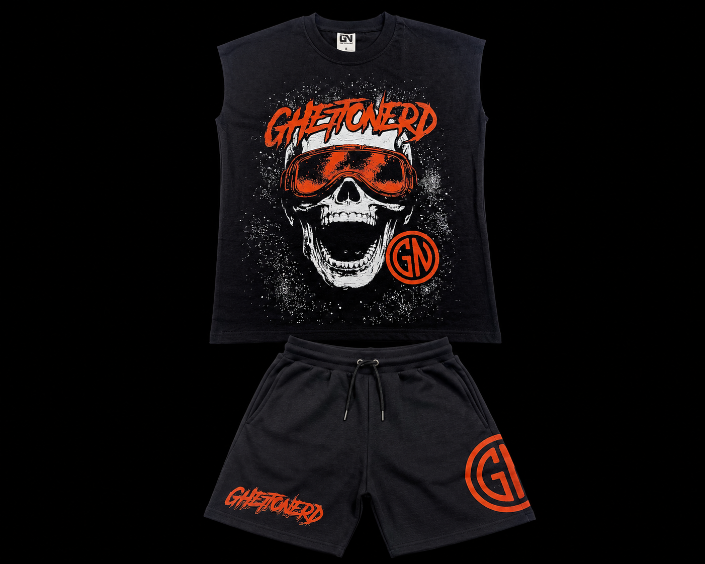 Sleeveless GN Orange